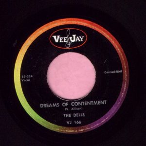 The Dells ” Deams Of Contentment ” Vee Jay Vg+