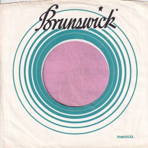 Brunswick U.S.A. Company Sleeve 1964 – 1974