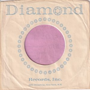 Diamond Records U.S.A. Curved Top Company Sleeve 1965 – 1969