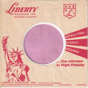 Liberty Records U.S.A. Company Sleeve 1955 – 1957