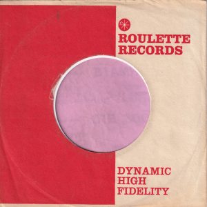 Roulette Records U.S.A. Company Sleeve 1958 – 1962