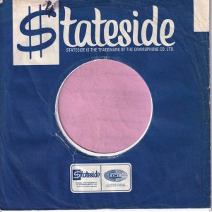 Stateside U.K. Albums 10214-10258 Company Sleeve 1968 – 1970