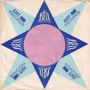 Bell , Amy , Mala Records No Address U.S.A. Company Sleeve 1964 – 1969