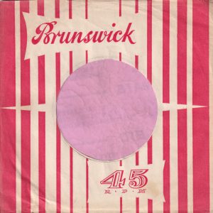 Brunswick U.K. Company Sleeve 1963 – 1967
