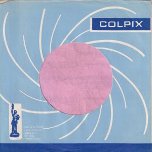 Colpix Blue Bottom Line , White Borders U.S.A. Company Sleeve 1961 – 1963