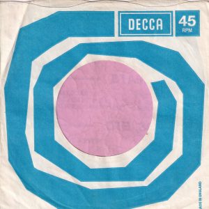 Decca U.K. Company Sleeve 1972 – 1973