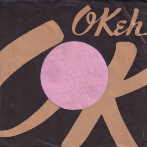 Okeh U.S.A. Black Print On Brown Paper Company Sleeve 1957 – 1960
