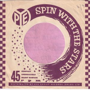 Pye Group Records U.K. Company Sleeve 1960 – 1961