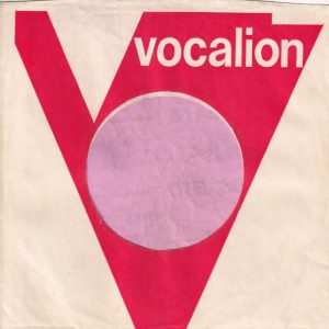 Vocalion U.K. Company Sleeve 1963 – 1968