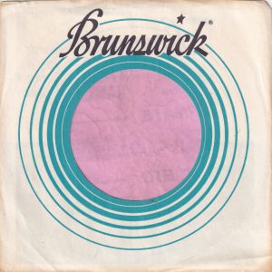 Brunswick U.S.A. With Jackie Wilson 45’s / Lp Adverts On Back Company Sleeve 1964