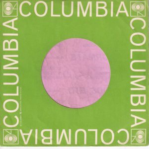 Columbia Silk Green Light Reg Details Short Text Left Side U.S.A. Company Sleeve 1963 – 1964
