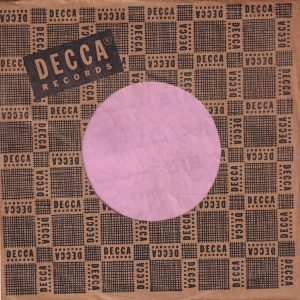 Decca Records U.S.A. Company Sleeve 1951 – 1957
