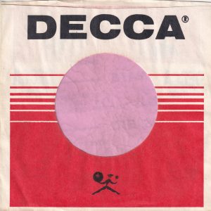 Decca Records U.S.A. Company Sleeve 1966 – 1967
