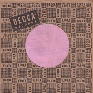 Decca Records U.S.A. Decca Printed On The Top Line Company Sleeve Late 1950