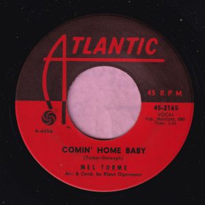 Mel Torme ” Comin’ Home Baby ” Atlantic Vg+