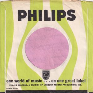 Philips U.S.A. Without Vendor Mercury Info Company Sleeve 1966 – 1967