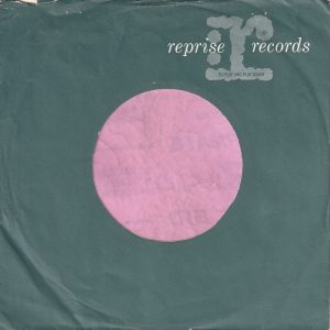 Reprise Records U.S.A. Grey r. With Hollywood Removed And No Address Details Company Sleeve 1963 – 1964