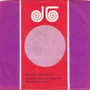 Jamie Guyden Records U.S.A. Philadelphia Pa. 19123 Address Purple And Red Company Sleeve 1968 – 1977