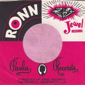 Ronn , Jewel , Paula Records U.S.A. Crimson Red Company Sleeve 1981 – 1984