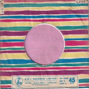 Parlophone U.K. Company Sleeve 1960 – 1962