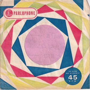 Parlophone U.K. Company Sleeve 1962