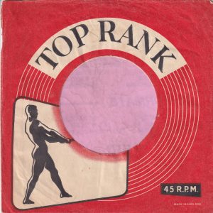 Top Rank U.K. Company Sleeve 1959 – 1960