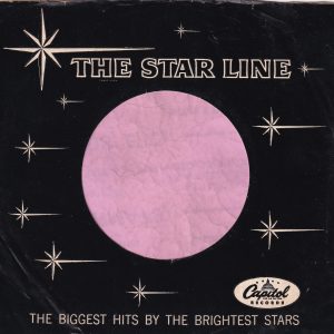 Capitol Records U.S.A. The Star Line Company Sleeve 1959 – 1962