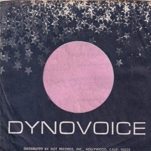 DynoVoice Records U.S.A. Company Sleeve 1967 – 1969