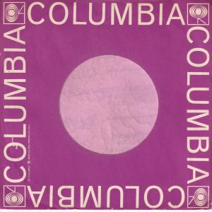 Columbia U.S.A. Rose Magenta Reg Details Short Text Left Side Company Sleeve 1963 – 1964