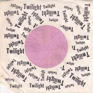 Twilight U.S.A. Company Sleeve 1970