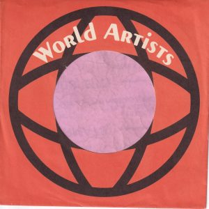 World Artists U.S.A. Company Sleeve 1965