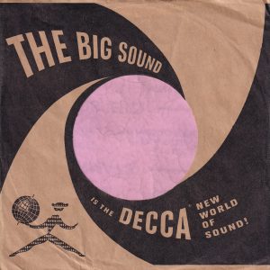 Decca Records U.S.A. Company Sleeve 1957 – 1959