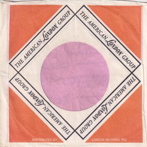 The American London Group U.S.A. With Address Details Company Sleeve 1965 – 1972