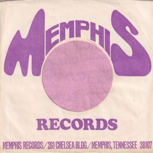 Memphis Records U.S.A. Company Sleeve 1970