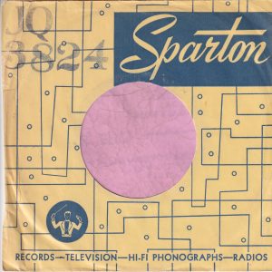Sparton Canadian Blue And Yellow Company Sleeve