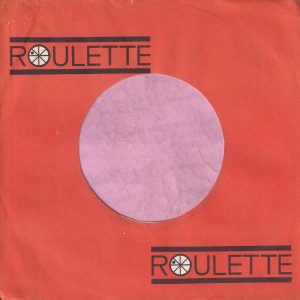 Roulette U.S.A. With Album Thumbnails Cut Straight With Notch Company Sleeve 1962 – 1963
