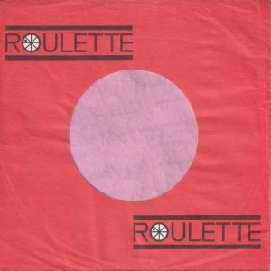 Roulette U.S.A. With Album Thumbnails Cut Straight Without Notch Company Sleeve 1962 – 1963