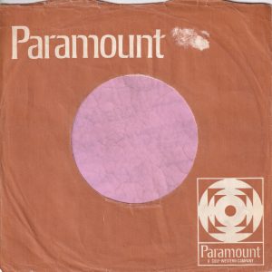 Paramount U.K. Company Sleeve 1967 – 1974