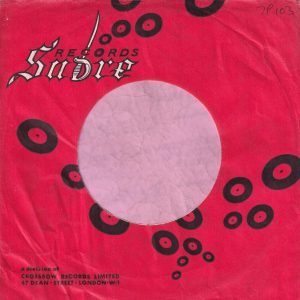Sabre Records U.K. Company Sleeve 1963 – 1964