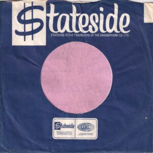 Stateside U.K. Albums 10192-10216 Company Sleeve 1968 – 1970