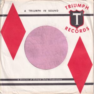 Triumph Records U.K. Company Sleeve 1962 – 1965