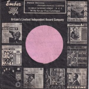 Ember Records U.K. Company Sleeve 1962 – 1963