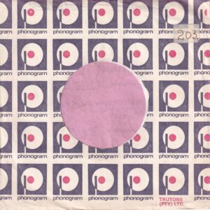 Phonogram U.K. No Box Top Right , No Address Details Company Sleeve 1973 – 1975?