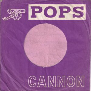 Cannon U.K. Purple Print Company Sleeve 1963 – 1964