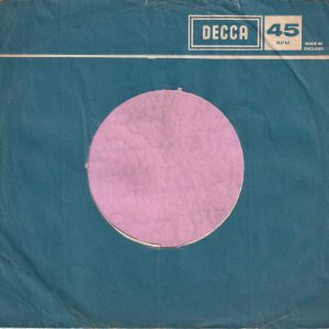 Decca U.K. Used For Export Releases Company Sleeve 1966