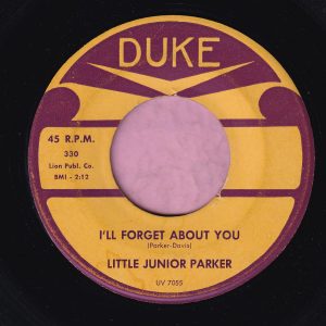 Little Junior Parker ” I’ll Forget About You ” Duke Vg