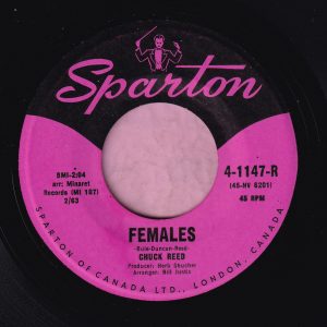 Chuck Reed ” Females ” Sparton ( Canadian ) Vg+