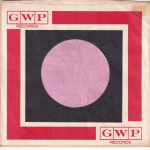 GWP Records U.S.A. Company Sleeve 1969 – 1971
