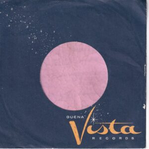 Buena Vista Records U.S.A. Company Sleeve 1965 – 1967