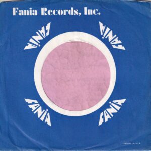 Fania Records U.S.A. Blue Company Sleeve 1970’s